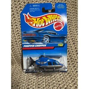 Vintage 1998 Hot Wheels Propper Chopper Die-Cast Helicopter